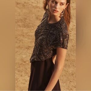 ZARA LIMITED EDITION EMBROIDERED TOP DRESS